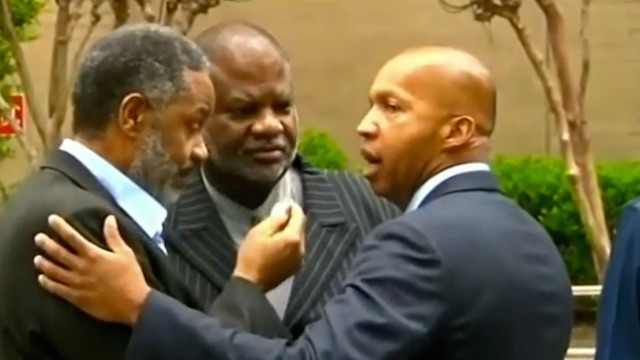 Anthony Ray Hinton and His Lawyer