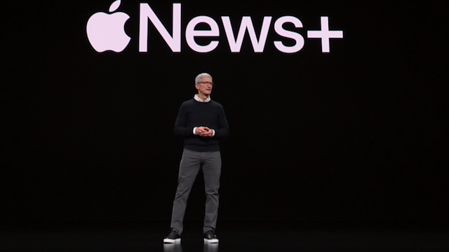 Tim Cook at Apple's It's Show Time event 