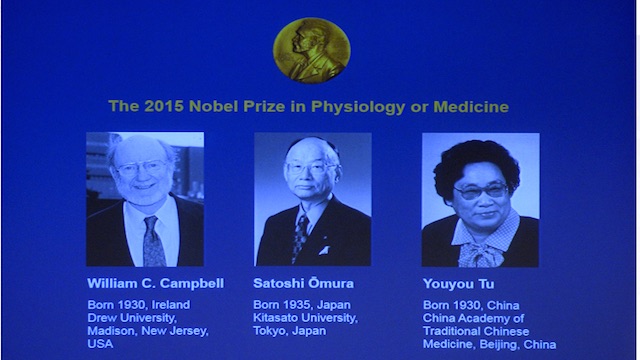 2015 Nobel Prize Winners: Medicine and Physiology