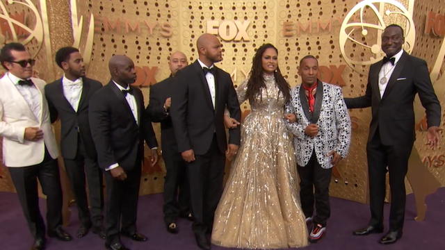 Ava DuVernay and Exonerated 5 at the Emmys in 2019