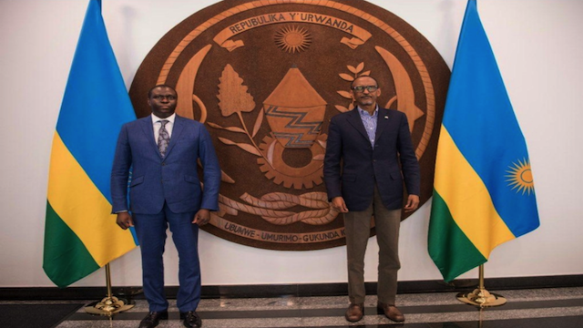 RDC: Fortunat Bisele and General Paul Kagame in Kigali, 2020