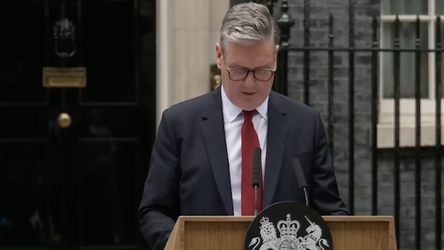 Sir Keir Starmer, New UK Prime Minister's First Speech at 10 Downing Street on July 5, 2024