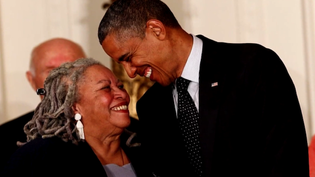 Toni Morrison and President Barack Obama: Presidential Medal of Freedom in 2012