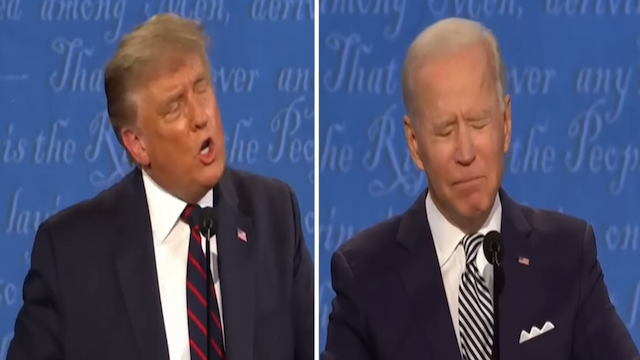 Donald Trump and Joe Biden, Sep 29, 2020: "Would You Shut Up Man"