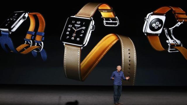 Apple Watch with Hermes arm bands
