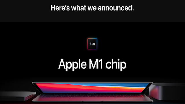 Apple One More Thing M1 Chip 2020 11 10