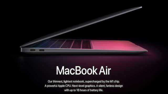 Apple One More Thing MacBook Air 2020 11 10