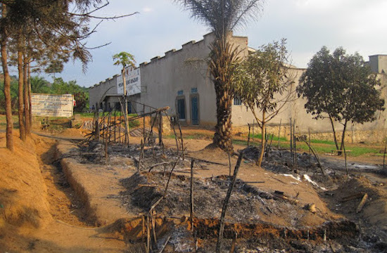 Kangbayi prison in Beni after June 11, 2017 attack