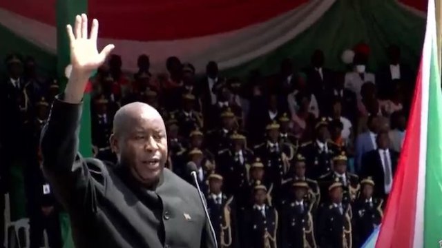 General Evariste Ndayishimiye sworn in as President of Burundi, June 18, 2020