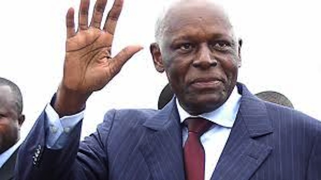 Angolan President Jose Eduardo Dos Santos