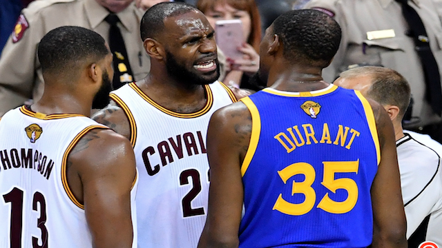 NBA 2017 Playoffs: LeBron James and  Kevin Durant