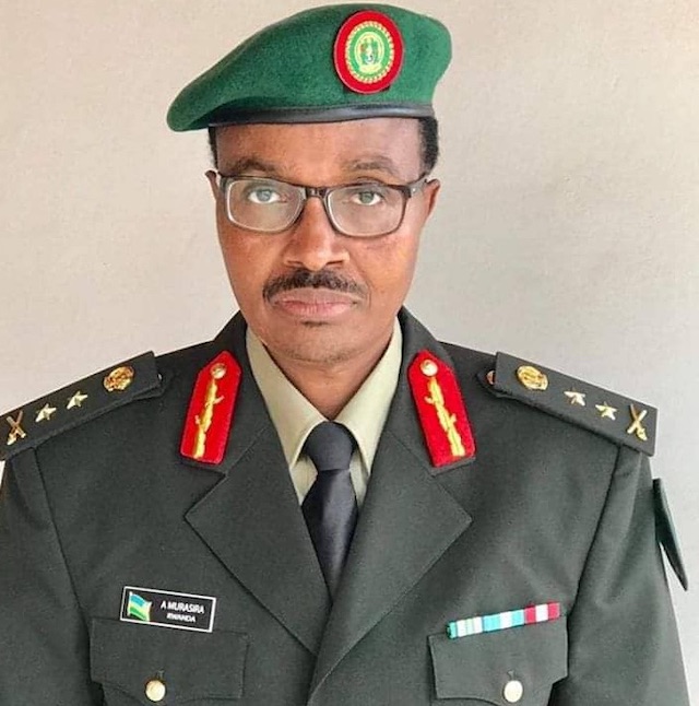 General Albert Murasira, RPF Min Defence in 2018