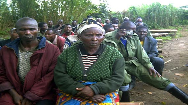 Rwandan refugees in the Democratic Republic of the Congo (DRC) on a Visit to Rwanda during the Rome-Kisangani-Kasiki Peace Process  in 2008-2009