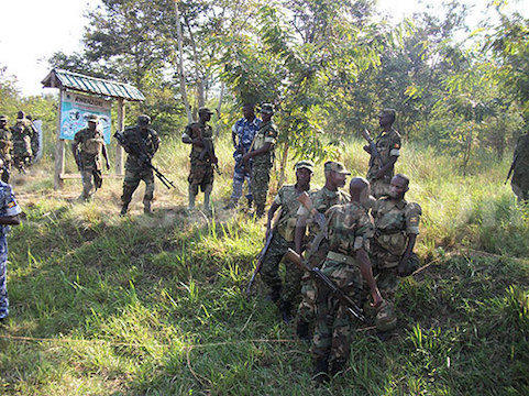 Ugandan UPDF Troops