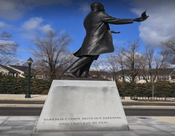 Rev Martin Luther King Jr Memorial in Atlanta, 2021
