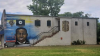 Ahmaud Arbery - Mural in Brunswick, Georgia, USA