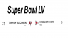 NFL Super Bowl  LV, Feb 7, 2021
